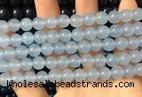 CCN6121 15.5 inches 6mm round candy jade beads Wholesale