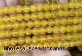 CCN6341 6mm, 8mm, 10mm, 12mm & 14mm faceted round candy jade beads