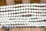 CCN6378 15.5 inches 6mm, 8mm, 10mm & 12mm round matte candy jade beads