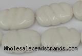 CCN680 15.5 inches 15*23mm carved oval candy jade beads wholesale