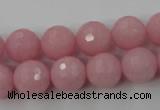 CCN752 15.5 inches 4mm faceted round candy jade beads wholesale