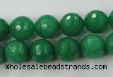 CCN763 15.5 inches 4mm faceted round candy jade beads wholesale