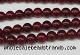 CCN83 15.5 inches 6mm round candy jade beads wholesale