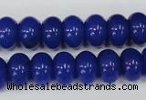 CCN96 15.5 inches 8*12mm rondelle candy jade beads wholesale