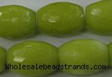 CCN967 15.5 inches 18*25mm faceted drum candy jade beads