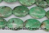 CCO118 15.5 inches 13*18mm oval dyed natural chrysotine beads