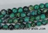 CCO141 15.5 inches 6mm round dyed natural chrysotine beads