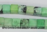 CCO27 15.5 inches 10*10mm cube natural chrysotine beads