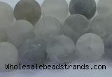 CCQ563 15.5 inches 10mm round matte cloudy quartz beads wholesale