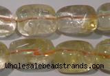 CCR220 15.5 inches 14*23mm nuggets natural citrine gemstone beads