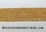 CCR377 15.5 inches 4.5-5mm round citrine gemstone beads wholesale