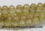 CCR81 15.5 inches 8mm round citrine gemstone beads wholesale