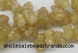 CCR85 15.5 inches 12mm chip citrine gemstone beads wholesale