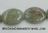 CCS100 15.5 inches 18*25mm oval African chrysocolla beads