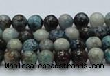 CCS20 15.5 inches 6mm round natural chrysocolla gemstone beads