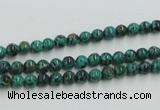 CCS201 15.5 inches 4mm round natural Chinese chrysocolla beads