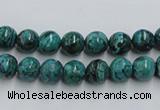 CCS202 15.5 inches 6mm round natural Chinese chrysocolla beads