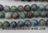 CCS502 15.5 inches 8mm round natural chrysocolla gemstone beads