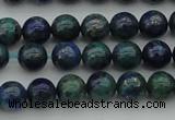 CCS521 15.5 inches 6mm round dyed chrysocolla gemstone beads