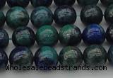 CCS523 15.5 inches 10mm round dyed chrysocolla gemstone beads