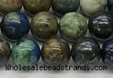 CCS909 15 inches 8mm round chrysocolla gemstone beads