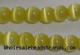 CCT1273 15 inches 5mm round cats eye beads wholesale