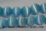 CCT1287 15 inches 5mm round cats eye beads wholesale