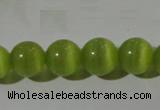 CCT1347 15 inches 6mm round cats eye beads wholesale