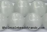 CCT1470 15 inches 14mm round cats eye beads