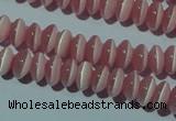 CCT214 15 inches 2*4mm rondelle cats eye beads wholesale