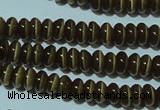 CCT218 15 inches 2*4mm rondelle cats eye beads wholesale