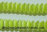 CCT262 15 inches 3*7mm rondelle cats eye beads wholesale