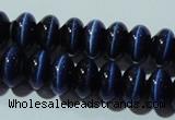 CCT292 15 inches 5*8mm rondelle cats eye beads wholesale