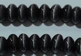 CCT297 15 inches 5*8mm rondelle cats eye beads wholesale