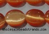 CCT695 15 inches 10*12mm oval cats eye beads wholesale