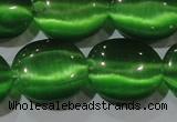 CCT705 15 inches 10*12mm oval cats eye beads wholesale