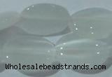 CCT720 15 inches 10*14mm oval cats eye beads wholesale