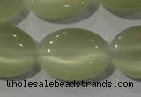 CCT722 15 inches 10*14mm oval cats eye beads wholesale