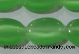 CCT727 15 inches 10*14mm oval cats eye beads wholesale