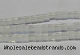 CCU01 15.5 inches 4*4mm cube opal beads wholesale