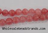 CCY101 15.5 inches 6mm round cherry quartz beads wholesale