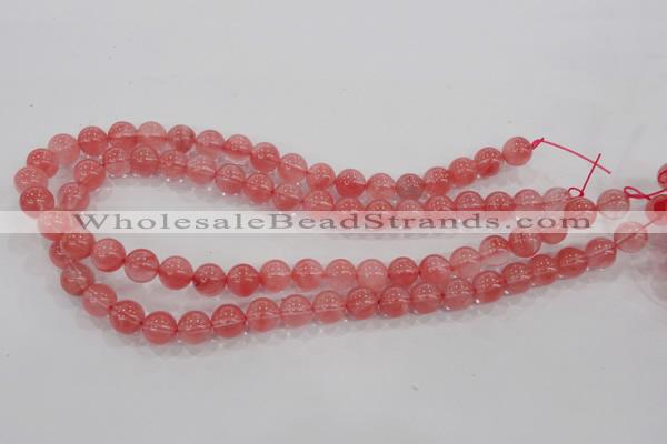 CCY102 15.5 inches 8mm round cherry quartz beads wholesale