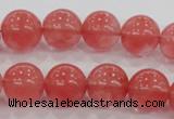 CCY105 15.5 inches 14mm round cherry quartz beads wholesale