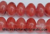 CCY151 15.5 inches 13*18mm rondelle cherry quartz beads wholesale