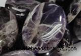 CDA11 15.5 inches 30*40mm oval dogtooth amethyst quartz beads