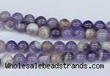 CDA51 15.5 inches 6mm round dogtooth amethyst beads wholesale