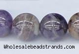 CDA57 15.5 inches 18mm round dogtooth amethyst beads wholesale