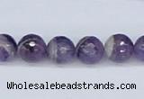 CDA60 15.5 inches 10mm faceted round dogtooth amethyst beads