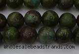 CDB302 15.5 inches 8mm round dragon blood jasper beads wholesale