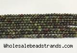 CDB340 15.5 inches 4mm round dragon blood jasper beads wholesale